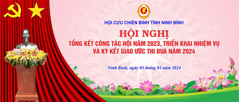 Hội nghị Hội cựu chiến binh tỉnh Ninh Bình