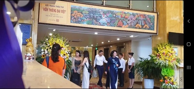 Khách sạn Hoàng Sơn Peace tiếp đón đồng chí Đặng Thị Ngọc Thịnh