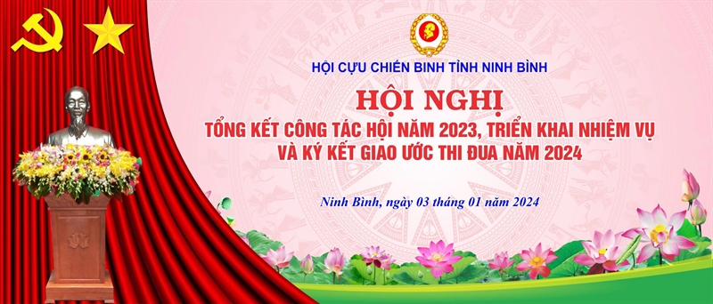 Hội nghị Hội cựu chiến binh tỉnh Ninh Bình