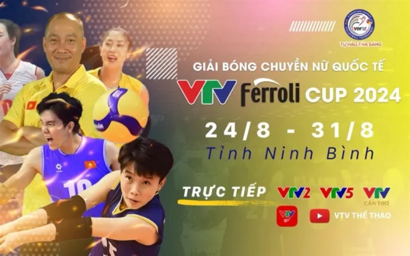 NINH BÌNH ĐĂNG CAI GIẢI BÓNG CHUYỀN NỮ VTV CUP 2024